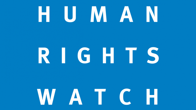 HRW Human Rights Watch